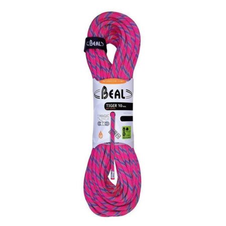 Beal Tiger 10Mm X 70M Dinamik İp Fusya