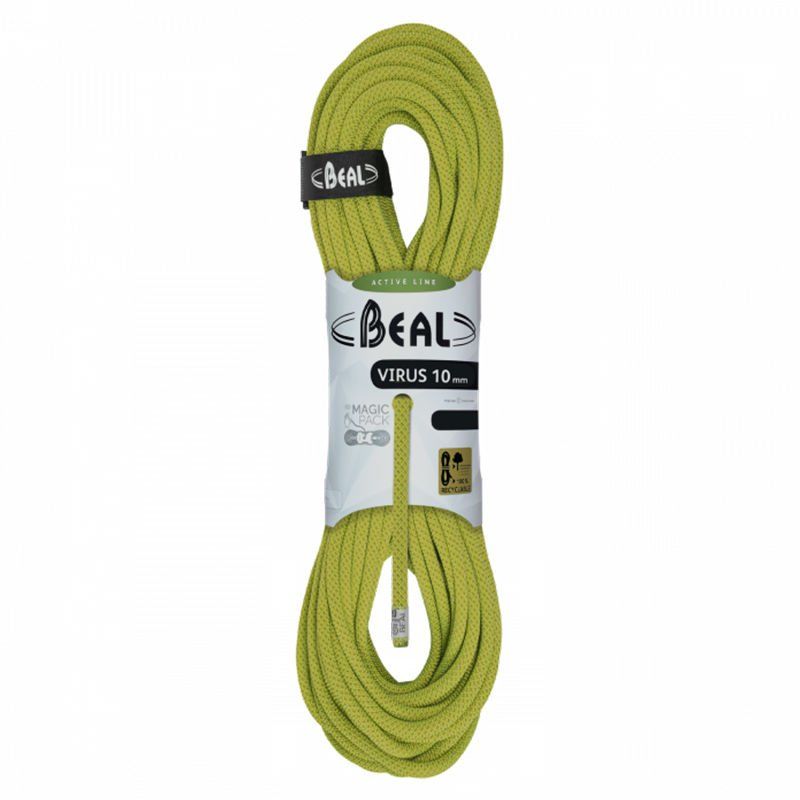 Beal Virus 10Mm X 80Mm Dinamik İp ( Solidyeşil)