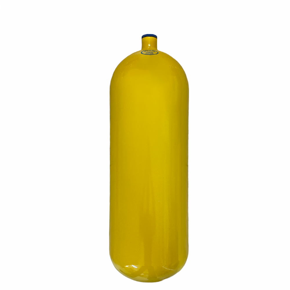 Faber 12 Lt Çelik Dalış Tüpu (Sarı) 232 Bar