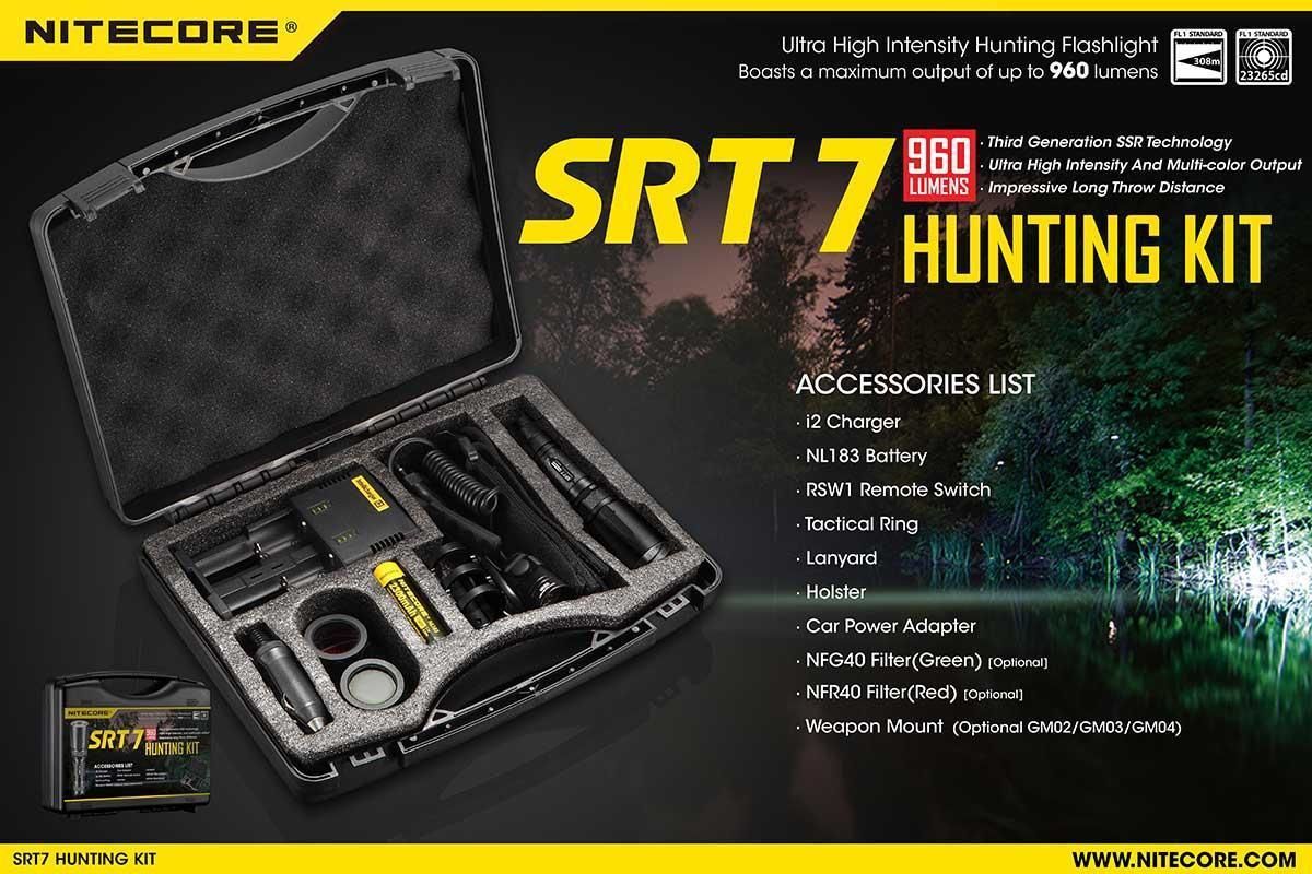 Nitecore Srt7 960 Lum El Fener Set(Sarj Al+Ayak) - Görsel 2