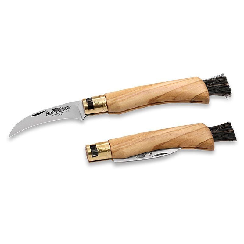 Old Bear 19 Cm Mantar Çakı Zeytin Sap 7 1/2'' M