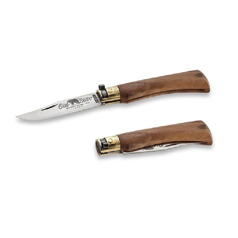 Old Bear 23 Cm Carbon Ceviz Ahşap Sap 9'' Xl Çakı