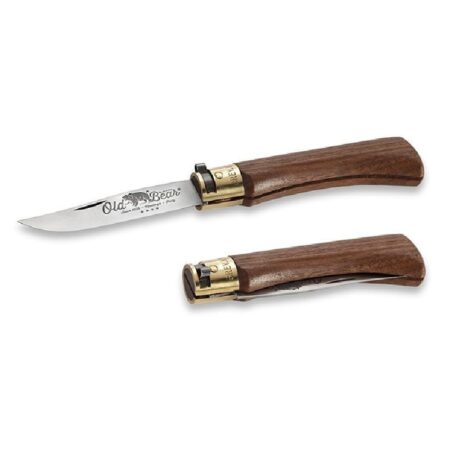 Old Bear 23 Cm Ceviz Ahşap Sap 9'' Xl Çakı