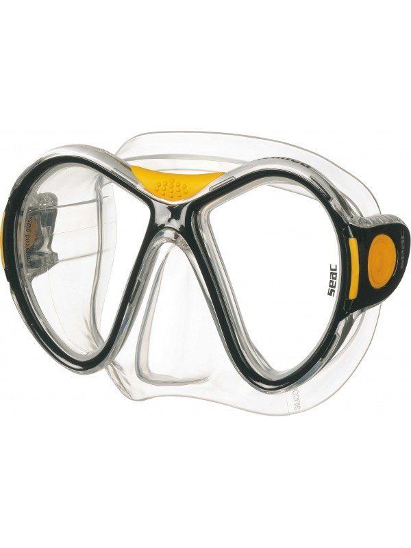 Seac Sub Maske Italica (Seffaf Slk./Turuncu Cerceve