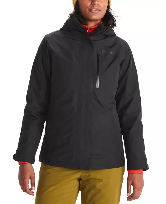 Marmot Ramble Component Su Geçirmez 3 İN 1 Kadın Ceket - Siyah