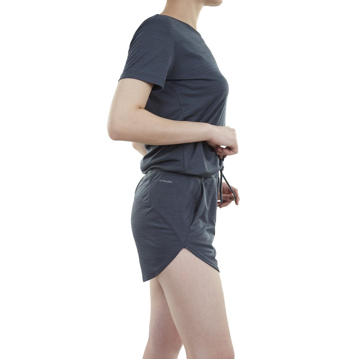 Alpinist Project Ultra Dry Kadın T-Shirt – Antrasit - Görsel 5
