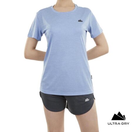 Alpinist Project Ultra Dry Kadın T-Shirt – Açık Gri