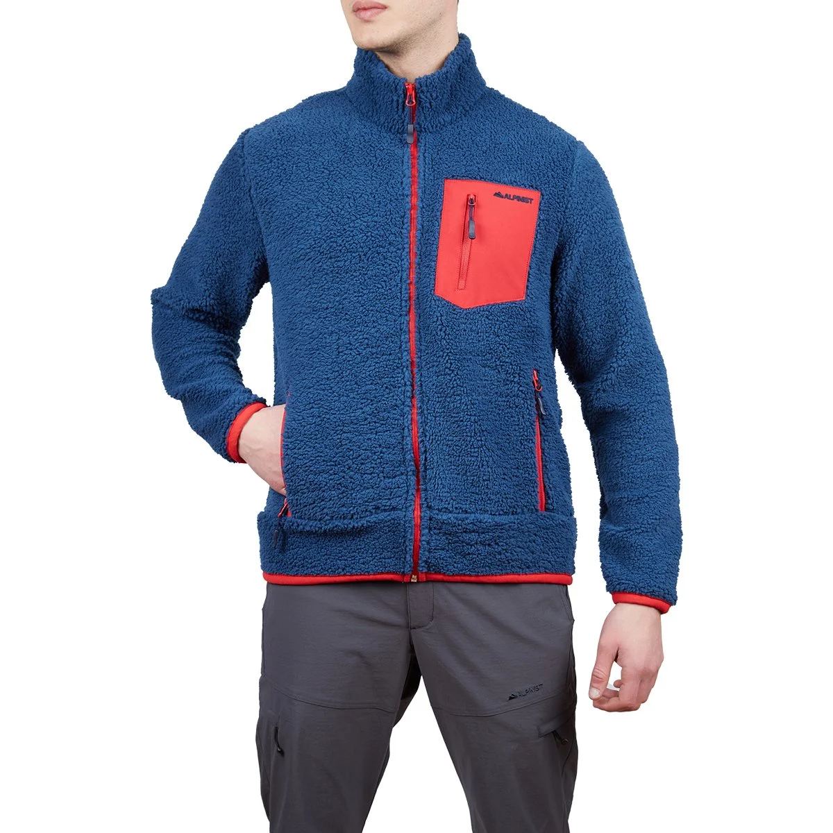 Plus Teddy Erkek Polar Mont  Lacivert