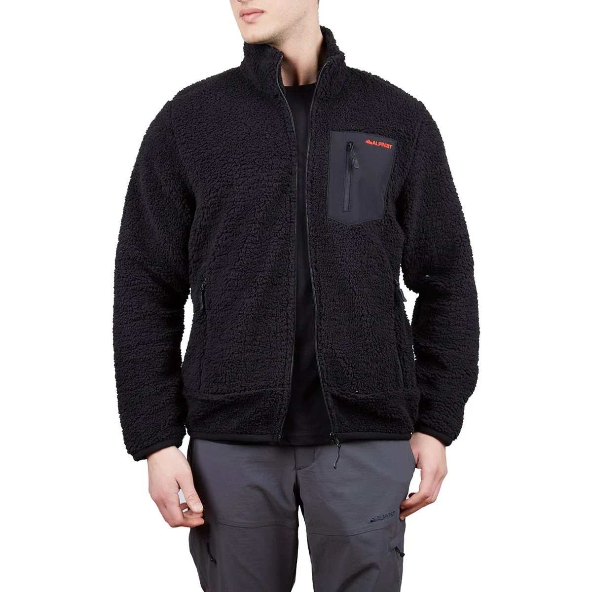 Plus Teddy Erkek Polar Mont  Haki