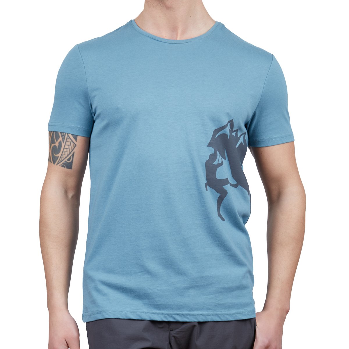 Alpinist Camp Erkek T-Shirt Blue