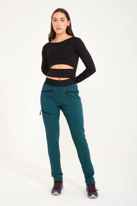 Steinbock Afrodit Outdoor Spandex Kadın Tayt – Petrol