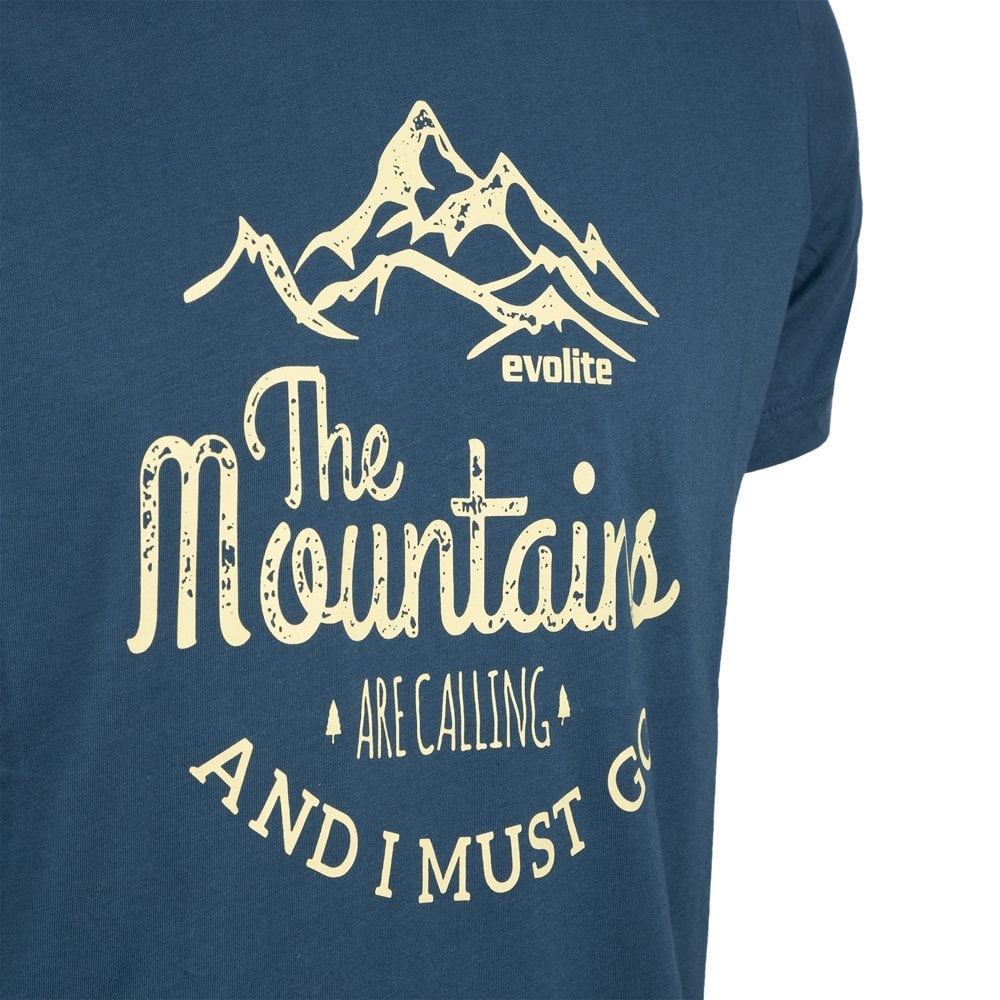 Evolite The Mountain T-shirt S.Mavi - Görsel 5