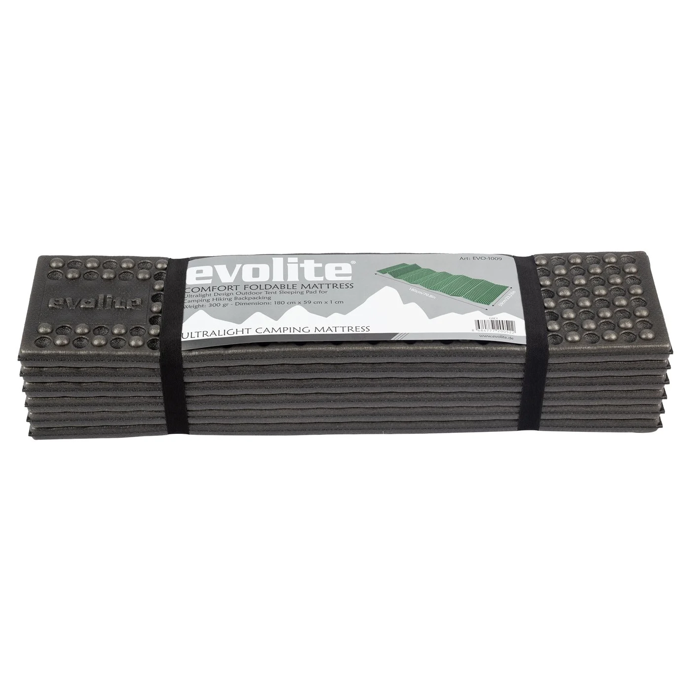 Evolite UltraLight Comfort Katlanır Mat - Gri - Görsel 3