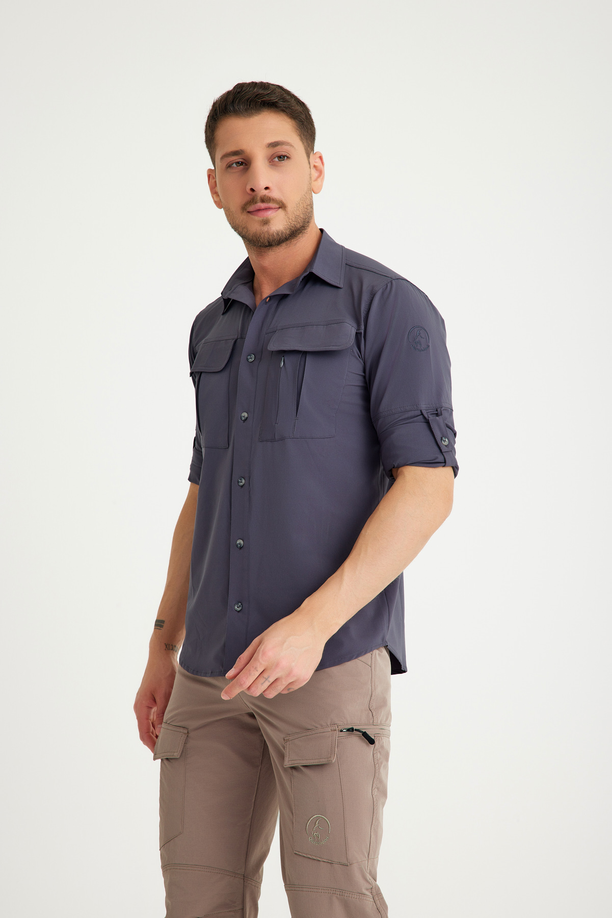 Steinbock Hercules Premium Outdoor Gömlek – Dark Grey - Görsel 7