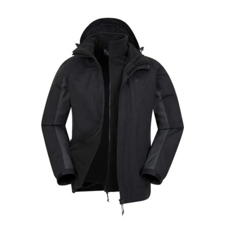 Milo Tunder Jacket - 3 İn 1 Siyah
