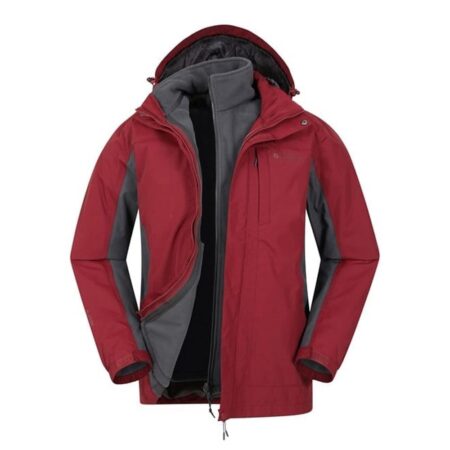 Milo Tunder Jacket -  3 İn 1 Kırmızı