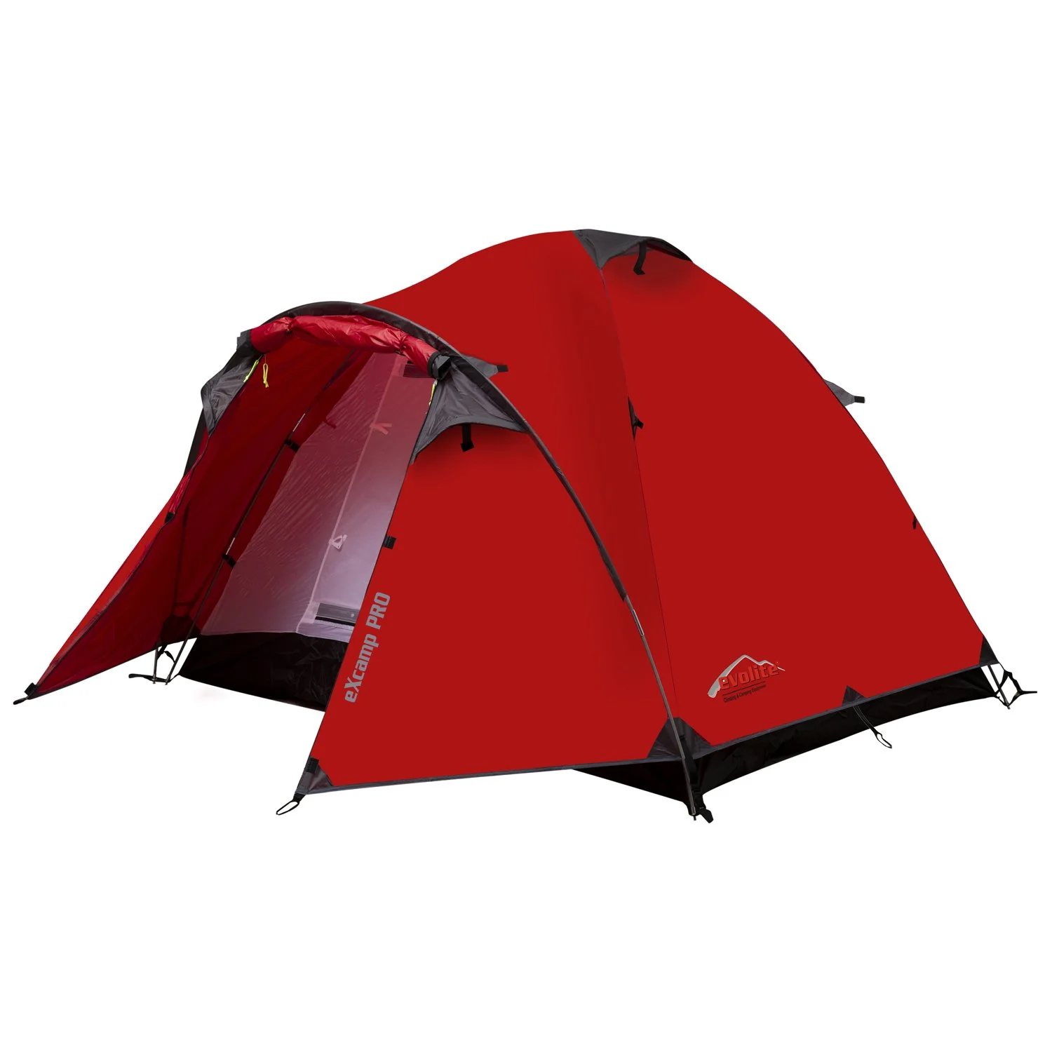 Evolite Excamp 2 Pro Kırmızı Çadır - 4 Mevsim