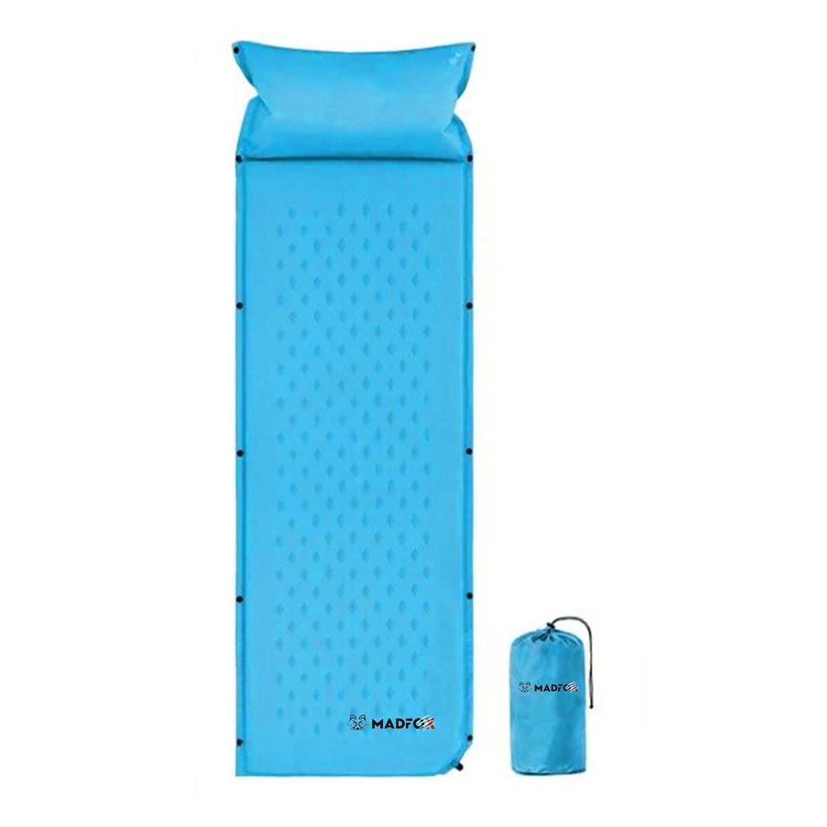 Madfox Outward Ultralight Yastıklı Şişme Kamp Matı Mavi