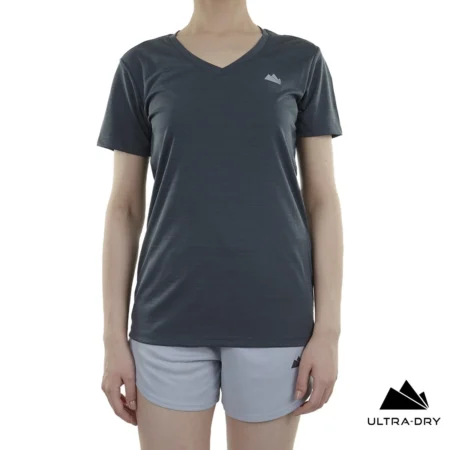 Alpinist Knockout Ultra Dry Kadın T-Shirt – Antrasit