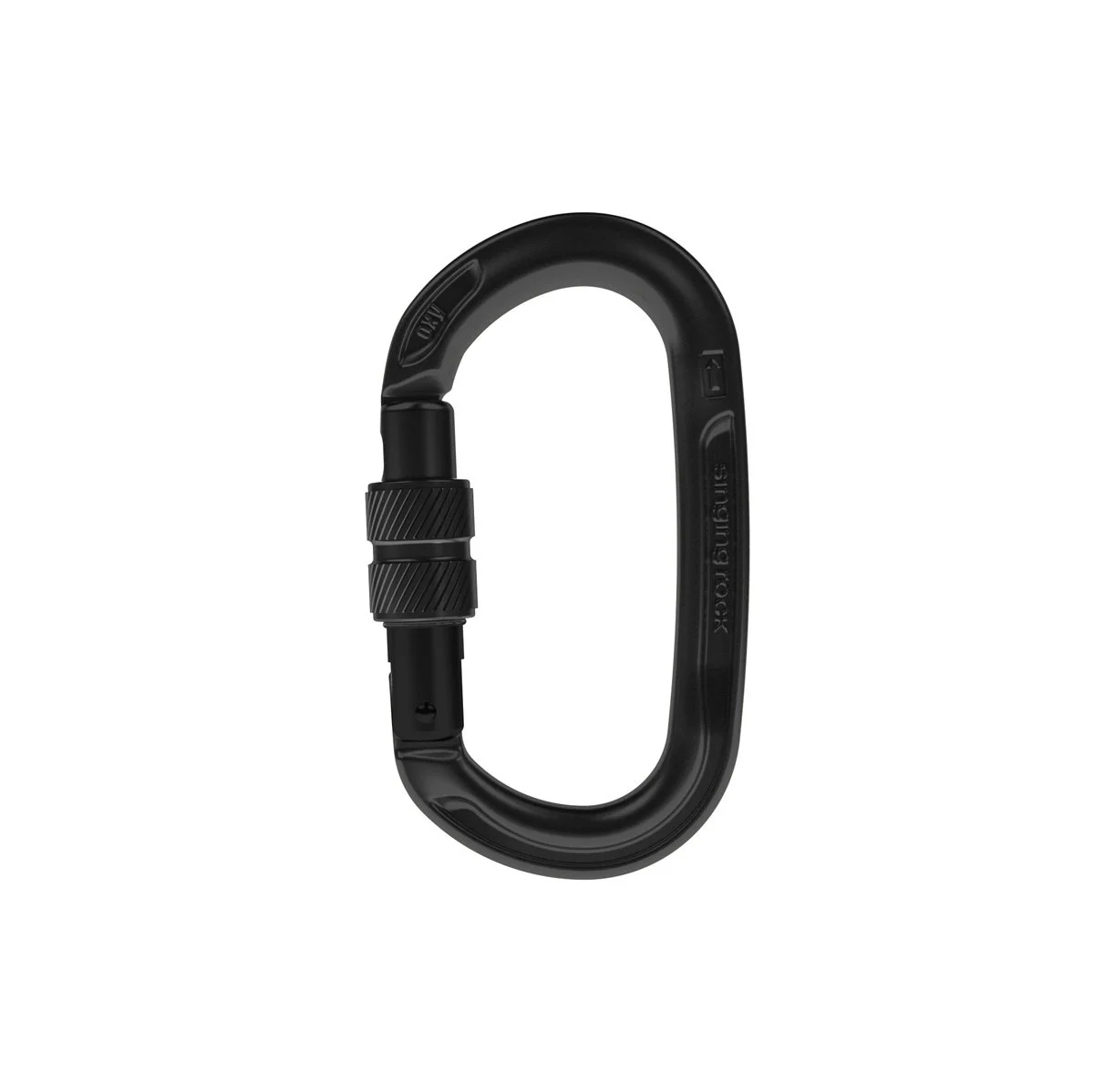 Singingrock OXY Screw Vidalı D Karabina – Black