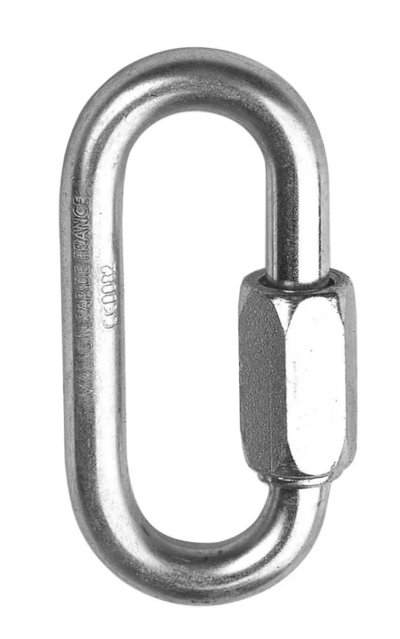 Singingrock Maillon Small Oval Çelik Karabina Vidalı – Zinc-Plated