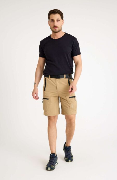 Q Steinbock Spartacus Erkek Outdoor Şort SPF 50+ UV Korumalı Sand