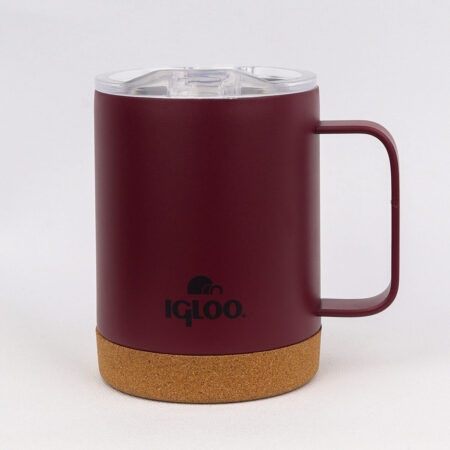 Igloo Cork Mug 350 ml Bordo